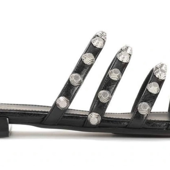 BALENCIAGA Studded Slide Sandal, 35 - Picture 4 of 13